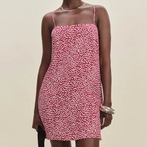 Reformation Aubree Dress in Roja XS NWT